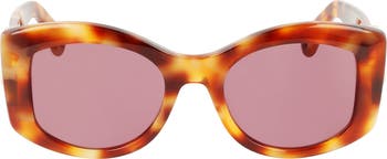Mother & Child 51mm Rectangular Sunglasses