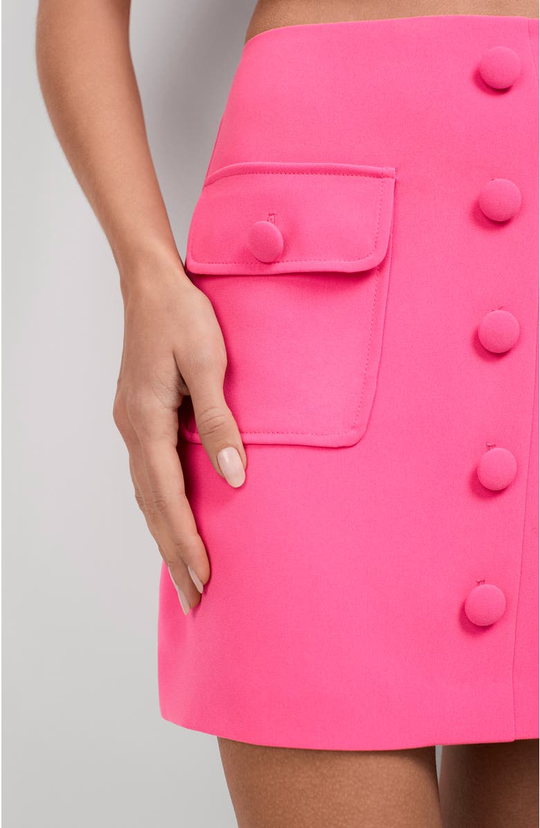 Trina Turk Medici Skirt, Alternate, color, Magenta Milano