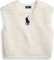 Polo Ralph Lauren Big Pony Cotton Sweater Vest