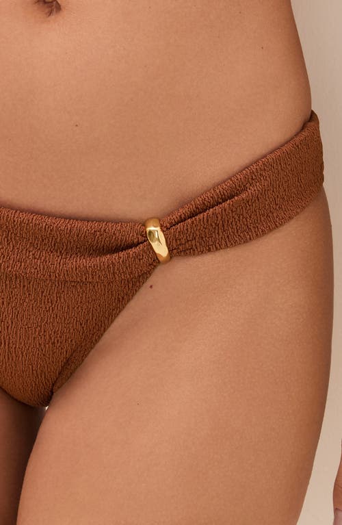 Vix Paula Hermanny Firenza Bia Tube Bikini Bottoms In Brown
