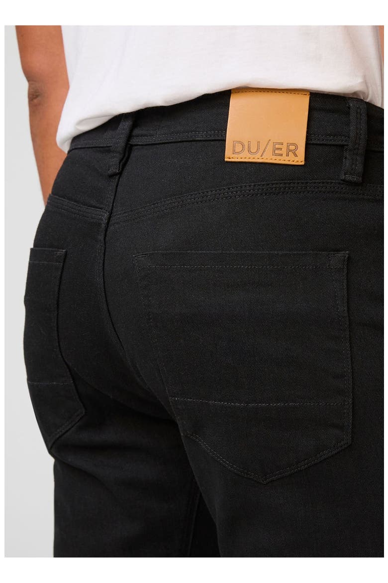 Performance Denim Taper, Alternate, color, Black