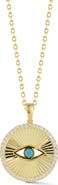 GLAZE JEWELRY 14K Gold Plated Silver Pendant Necklace