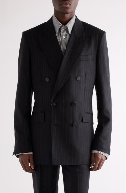 ジャケット GIVENCHY BLACK WOOL BLEND OVERSIZE BLAZER Givenchy Black Wool Blend Oversize Blazer