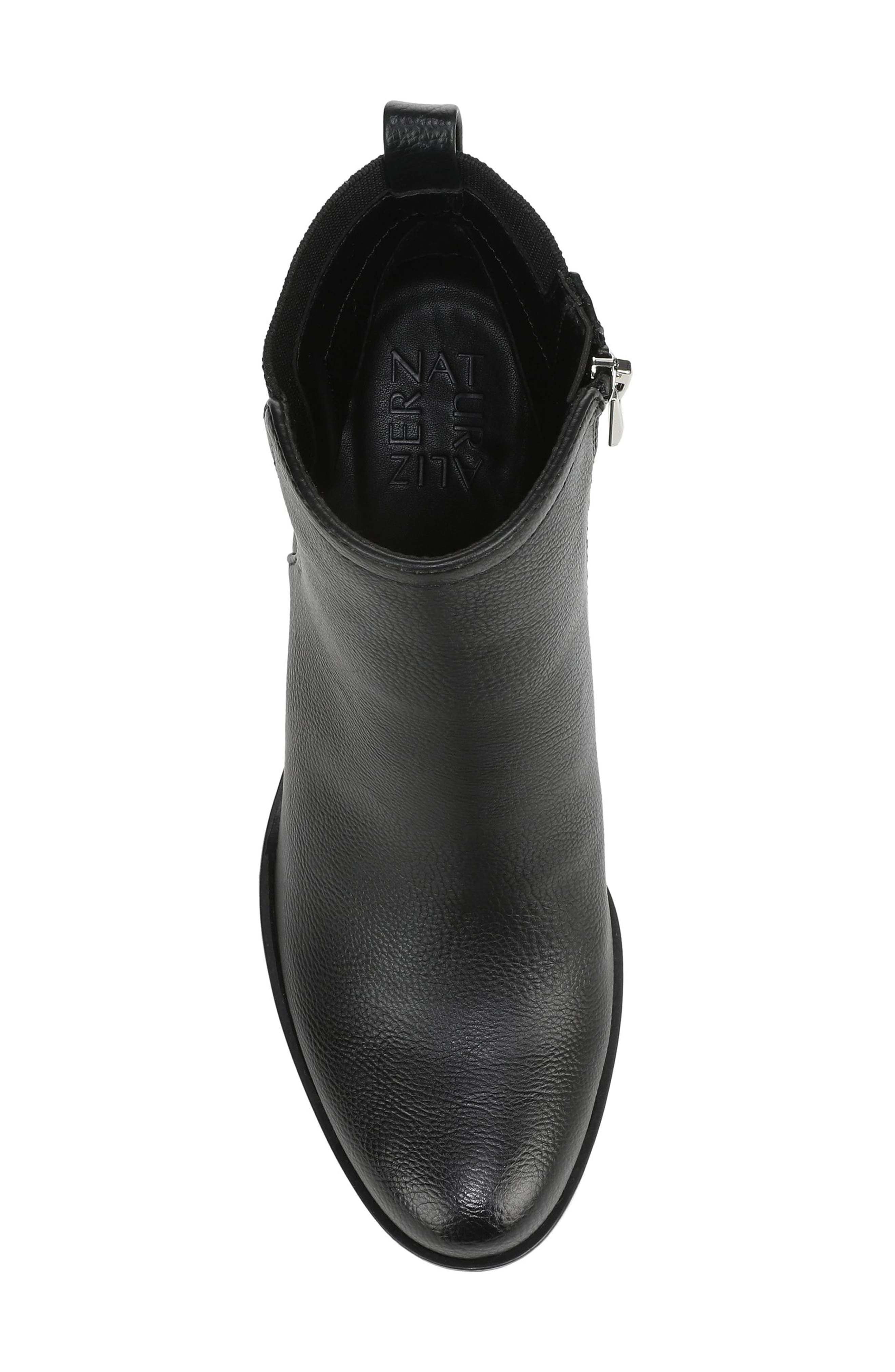 Naturalizer Jodi Bock Heel Bootie, Alternate, color, Black