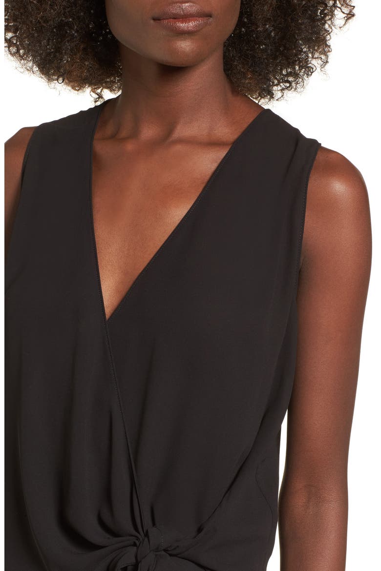 Wrap Tank, Alternate, color, BLACK