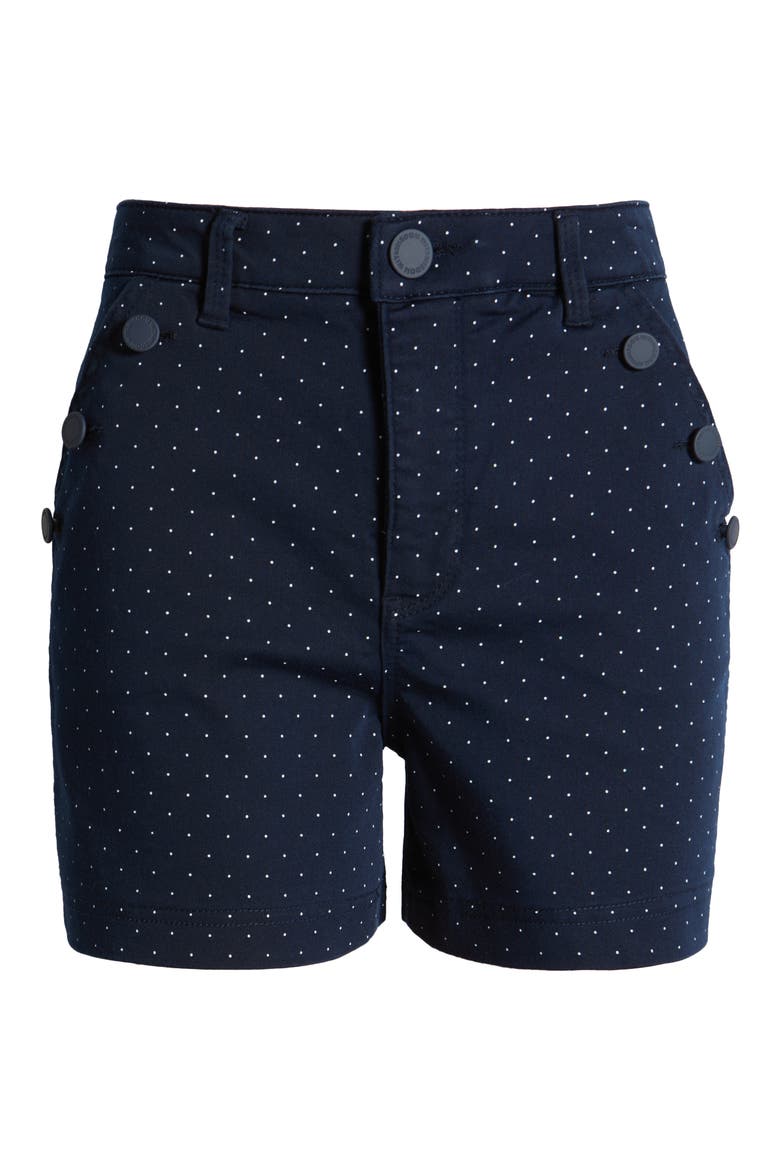 Pin Dot Skyrise Shorts, Alternate, color, NAVY