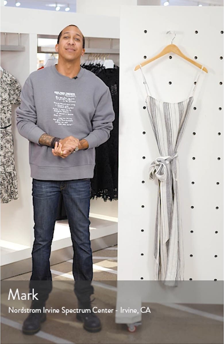 Pineapple Stripe Sundress, sales video thumbnail