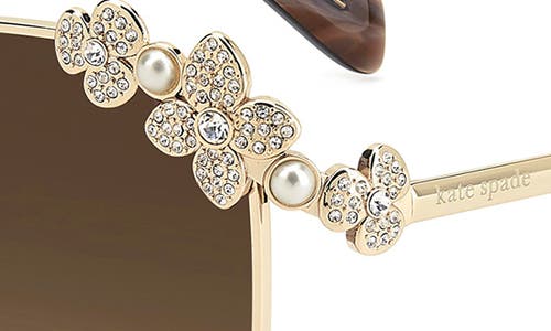 Kate Spade New York Kileen 59mm Embellished Gradient Square Sunglasses
