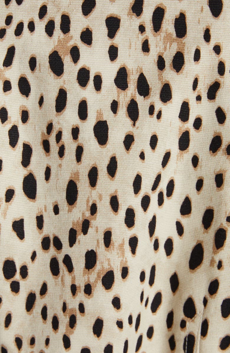 Moncler Saulon Animal Print Jacket, Alternate, color, 