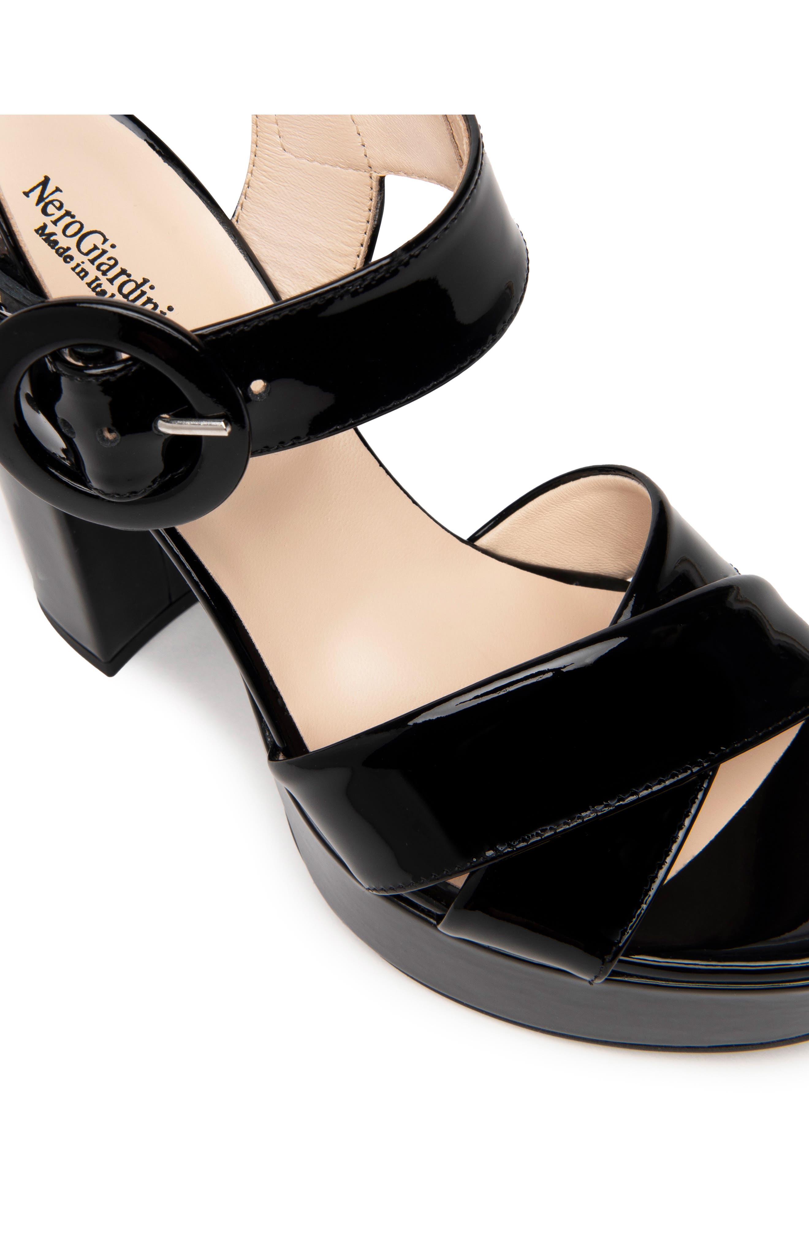 NeroGiardini Platform Sandal, Alternate, color, 
