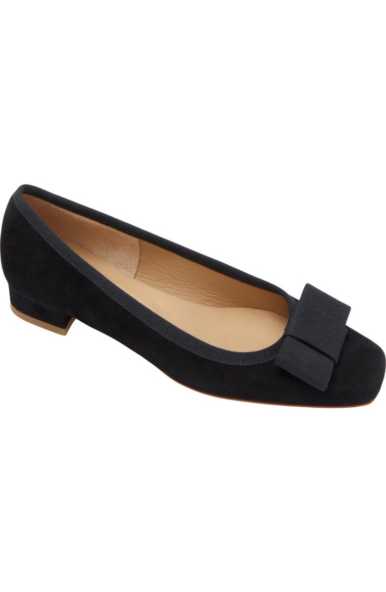 ANN MASHBURN Bridgette Loafer, Main, color, Black Suedednu