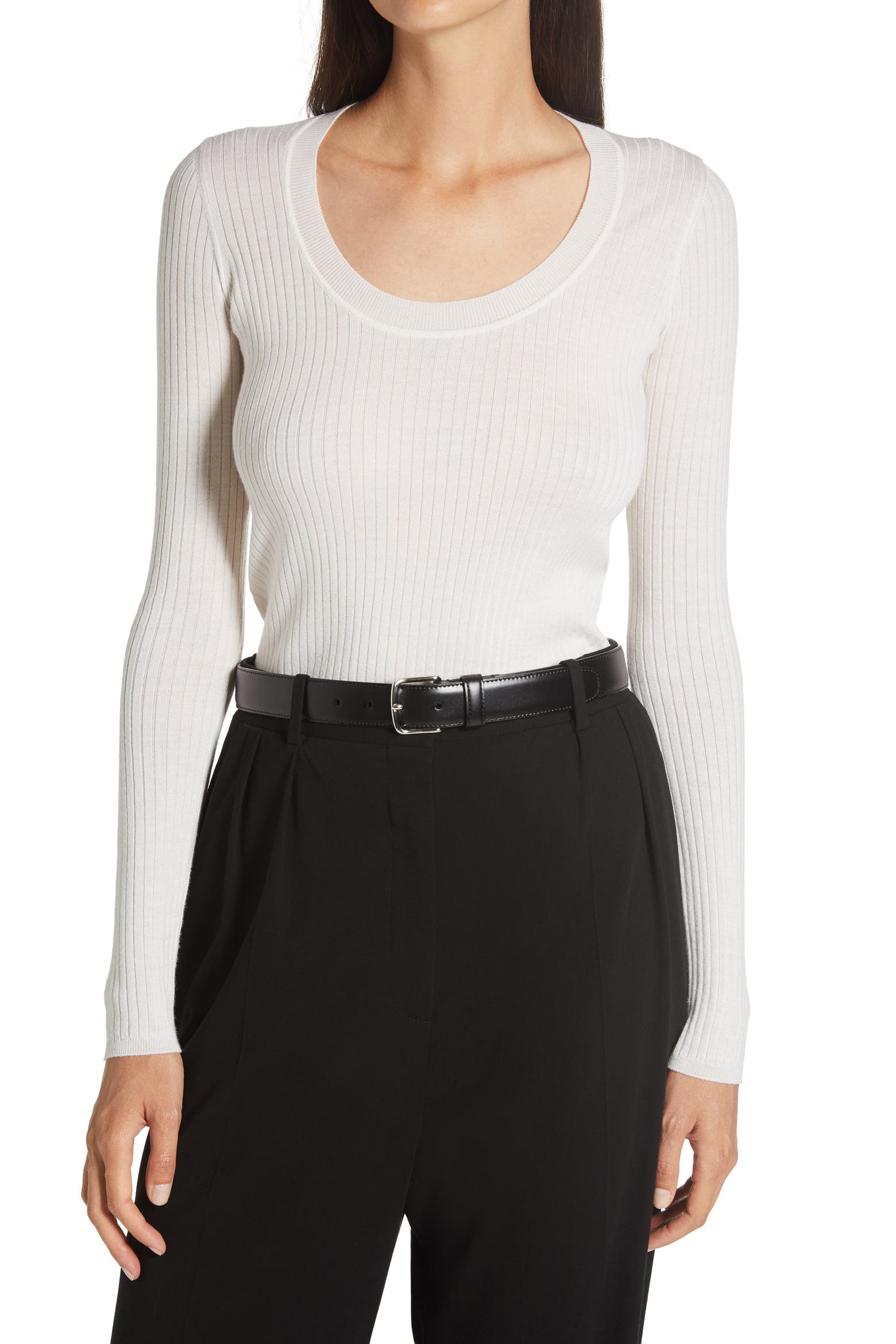 Is Rowing Good For Your Core The Row Amaia Merino Wool & Silk Sweater (Women) | Nordstrom