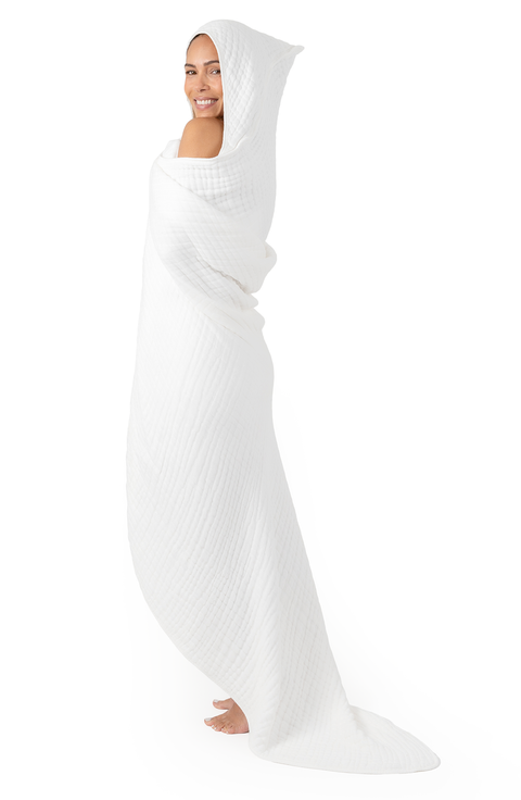 Adult Muslin Hooded Towel
