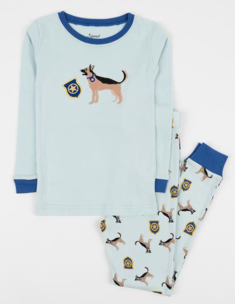 Kids Cotton Two-Piece Printed Pajamas, Vehicles & Machines (Toddler, Little Kid & Big Kid)
