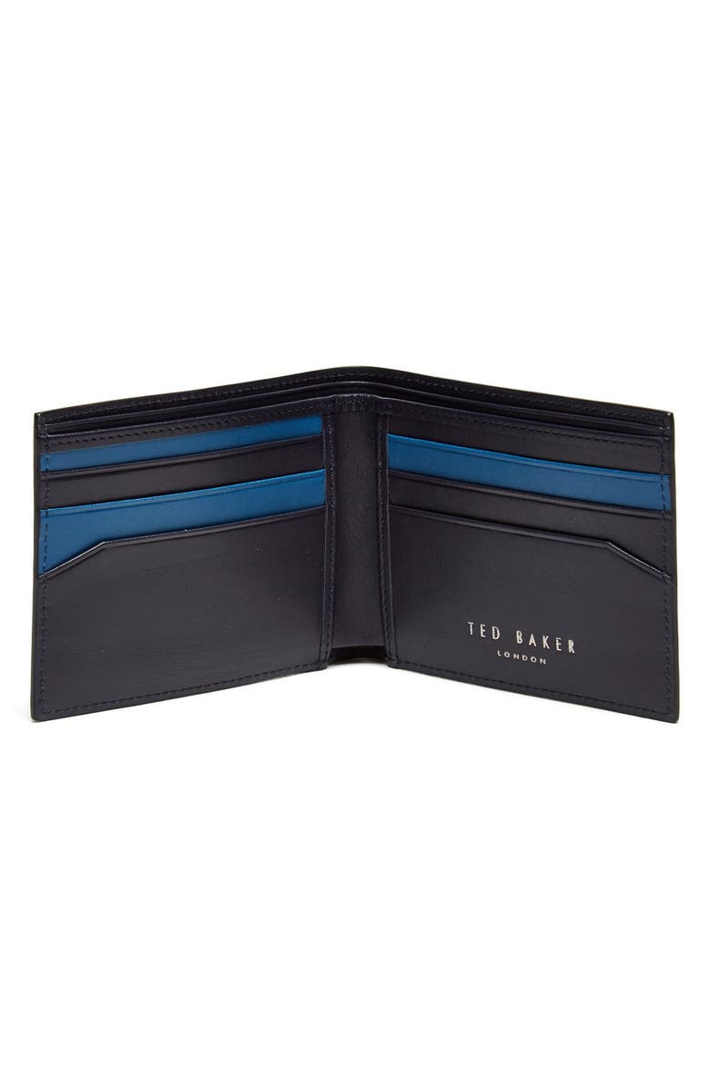 Ted Baker London Leather Wallet, Alternate, color,