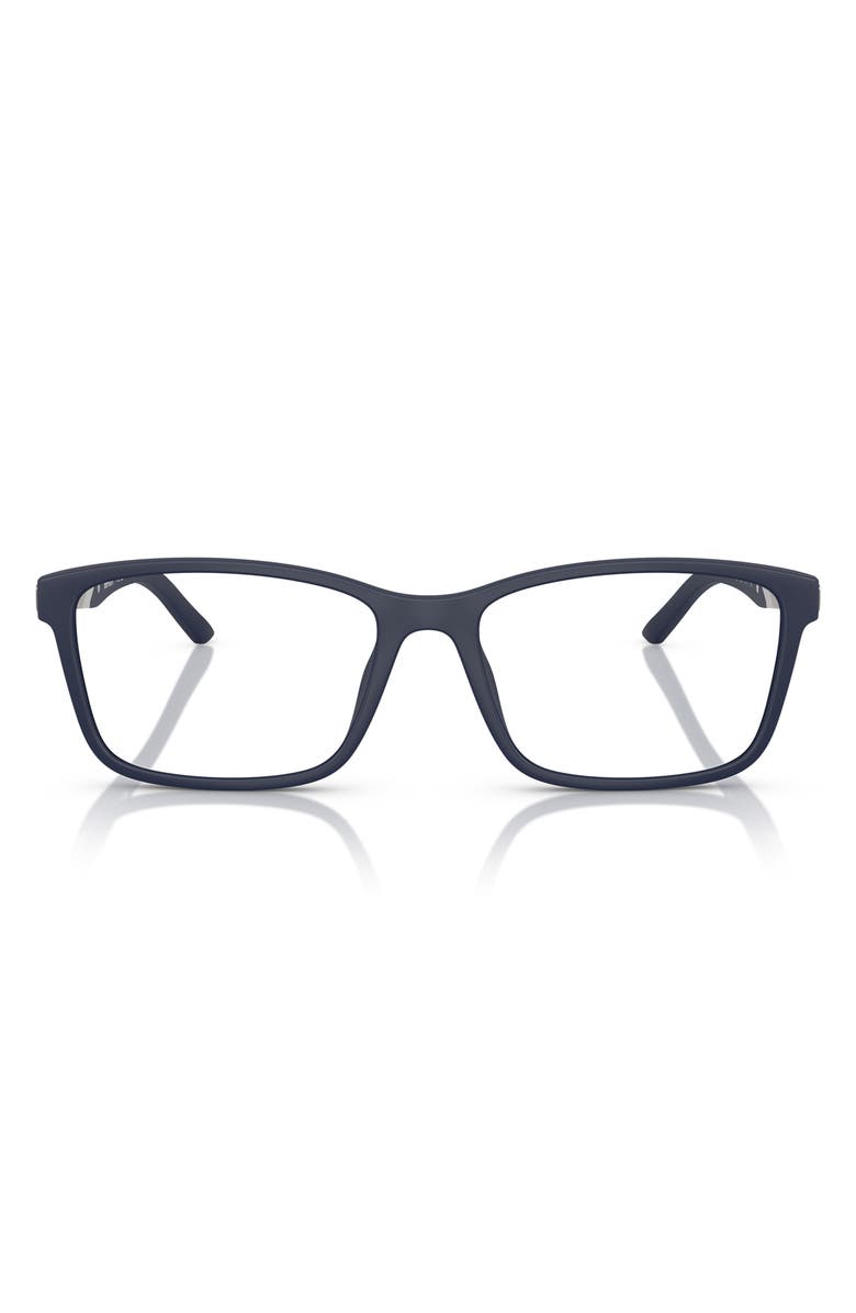 Scuderia Ferrari 55mm Pillow Optical Glasses, Main, color, Matte Blue