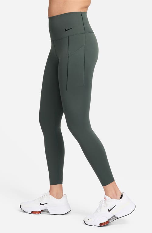 Nike Universa Medium Support High Waist 7/8 Leggings In Green