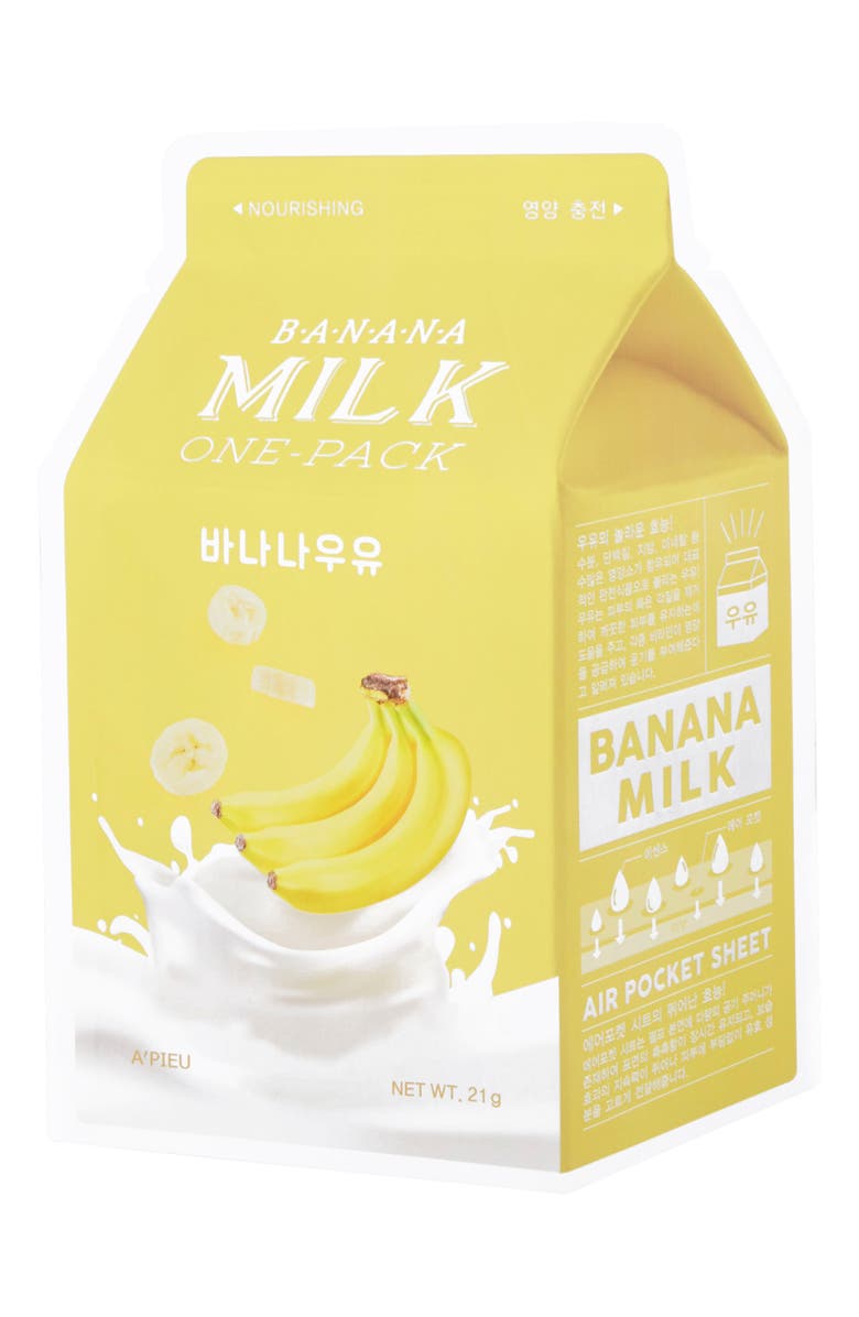 A’PIEU A'PIEU Set of 7 Milk Sheet Masks, Alternate, color,