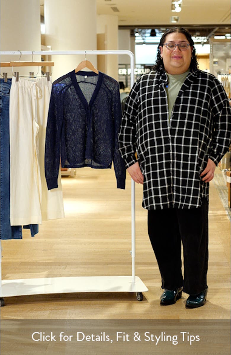 The Beach Linen Cardigan, sales video thumbnail