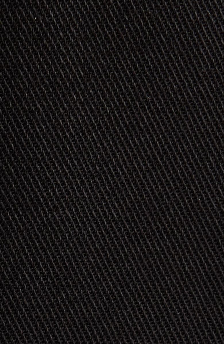 Max Mara Duomo Button Detail Tapered Pants, Alternate, color, Black