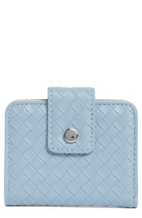 Pixie Woven Snap Bifold Wallet