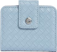 MUNDI SMALL LEATHER GOODS Pixie Woven Snap Bifold Wallet