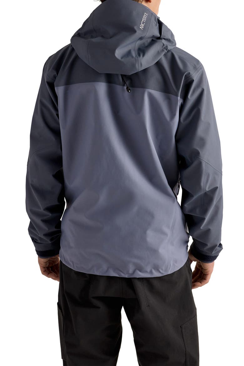 Beta AR Waterproof Gore-Tex® Pro Hooded Jacket, Alternate, color, DARK STRATUS / STRATUS