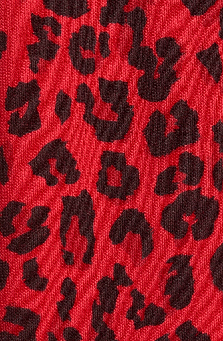 Ovadia & SONS Leopard Print Polo, Alternate, color, 