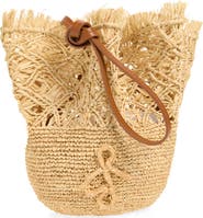 Ruslan Baginskiy The Openwork Raffia Hat Bag