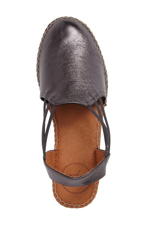 Toni Pons Noelia Espadrille Slip-on In Lead Leather