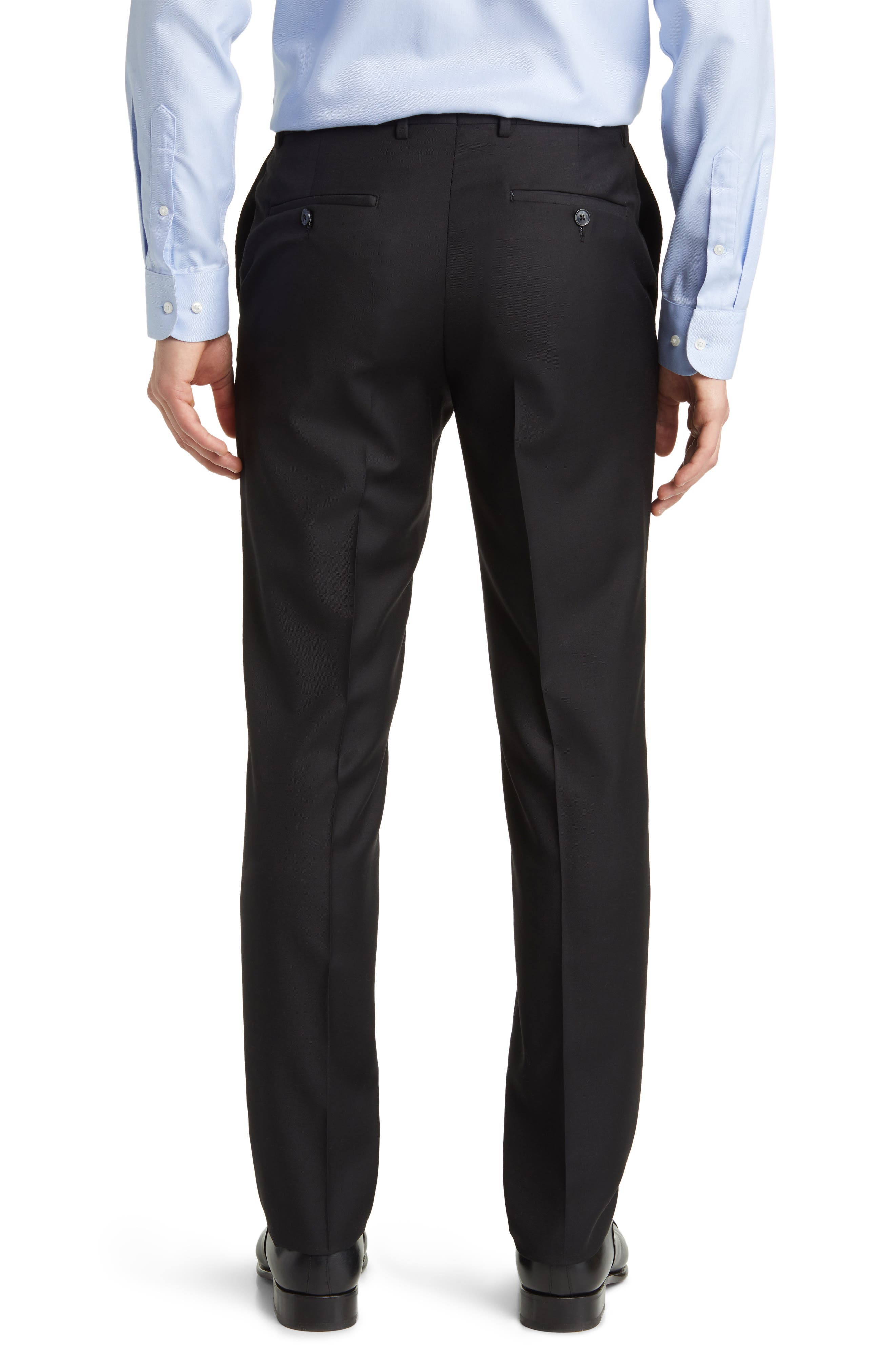 Harker Flat Front Wool Dress Pants - image 2
