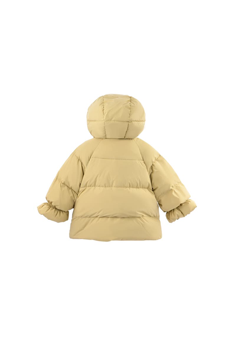 Glow Heart-Pocket Puffer Jacket, Alternate, color, Yellow