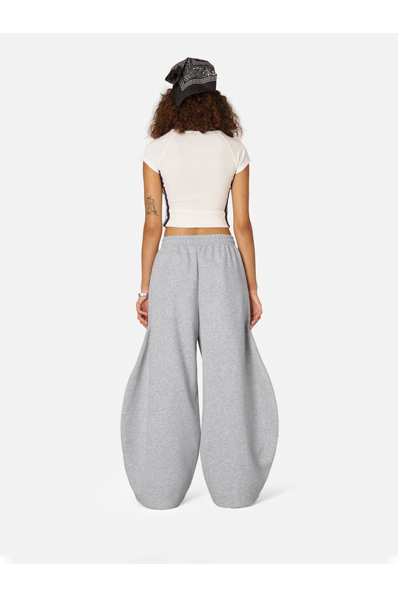 Super Baggy Barrel Sweatpants, Alternate, color, Grey