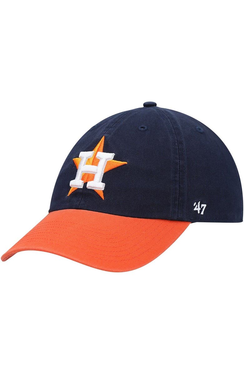 '47 Men's '47 Navy Houston Astros Clean Up Adjustable Hat, Main, color, 