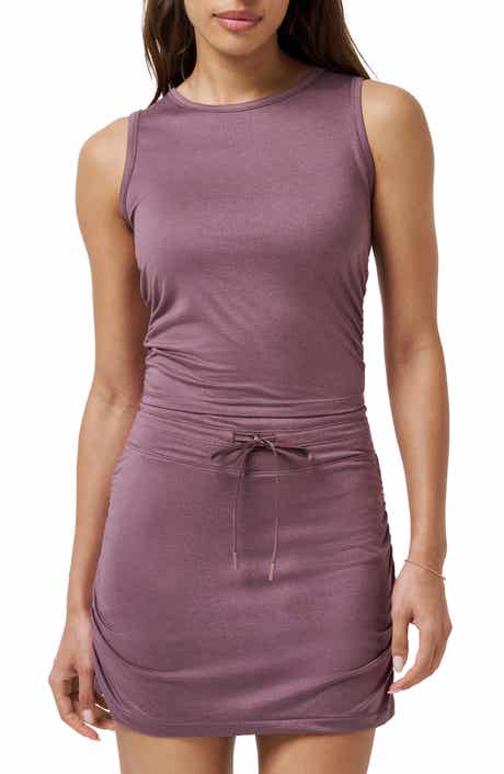 TravisMathew Skyline Ruched Jersey Tank