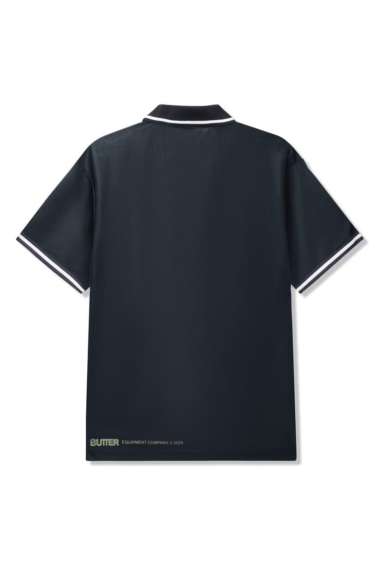 Butter Goods Amphibian Graphic Collared T-Shirt, Alternate, color,