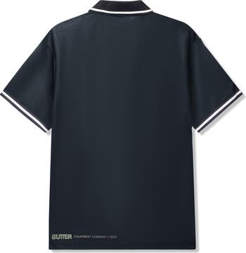 Amphibian Graphic Collared T-Shirt