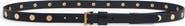 AllSaints Flat Stud Leather Belt