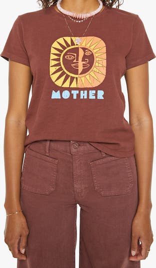 売れ筋商品|||マザー Tシャツ レディース トップス THE LIL SINFUL SUPERIOR - Print T-shirt - white MOTHER The Lil Sinful Tee | Shopbop