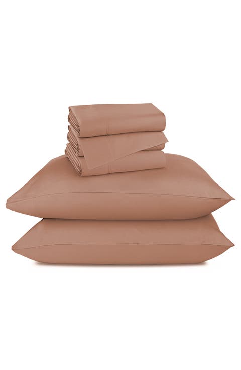 Hotel Luxe 800 Thread Count 100% Cotton Sateen Sheet Set - Split King