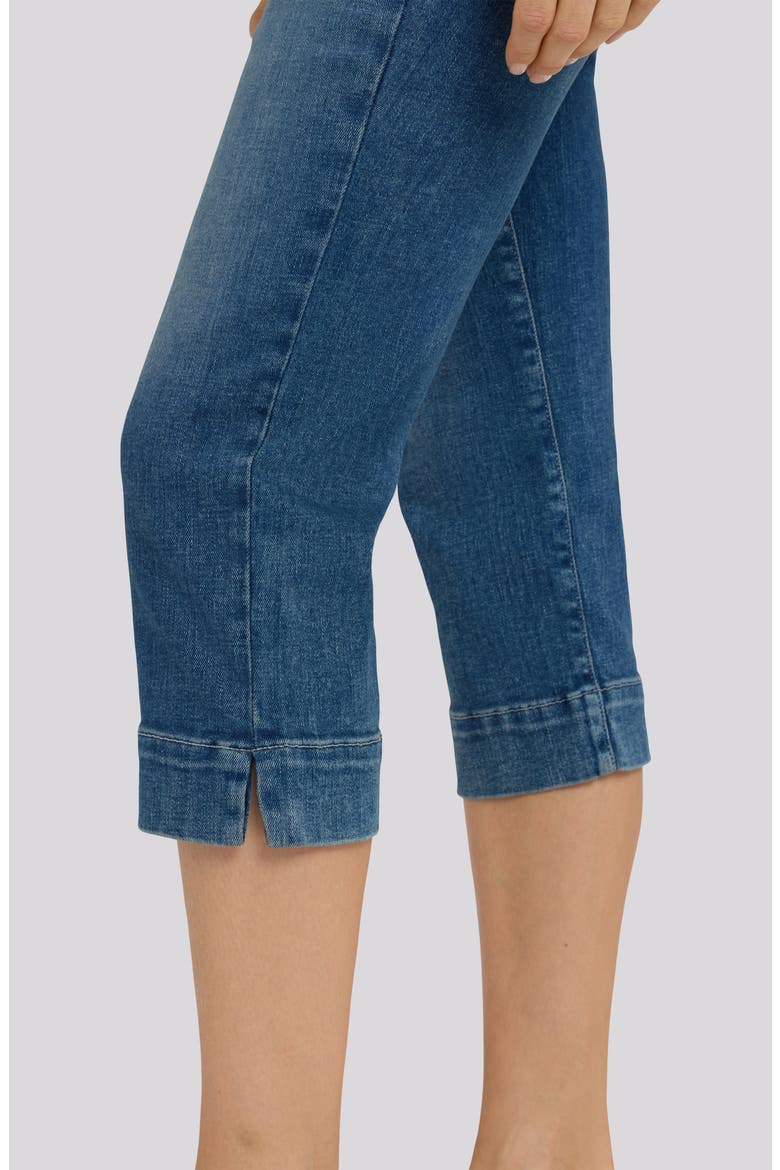 Marilyn Triple Stitch Crop Straight Leg Jeans, Alternate, color, BREEZY PALMS