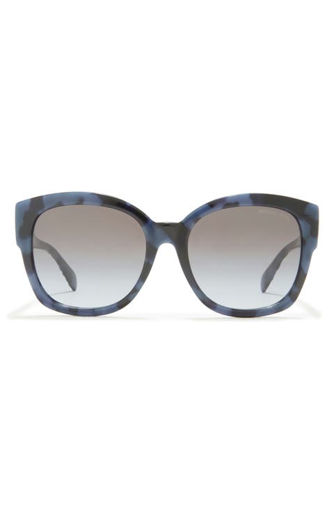 56mm Gradient Square Sunglasses