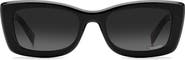 Missoni 53mm Gradient Rectangular Sunglasses
