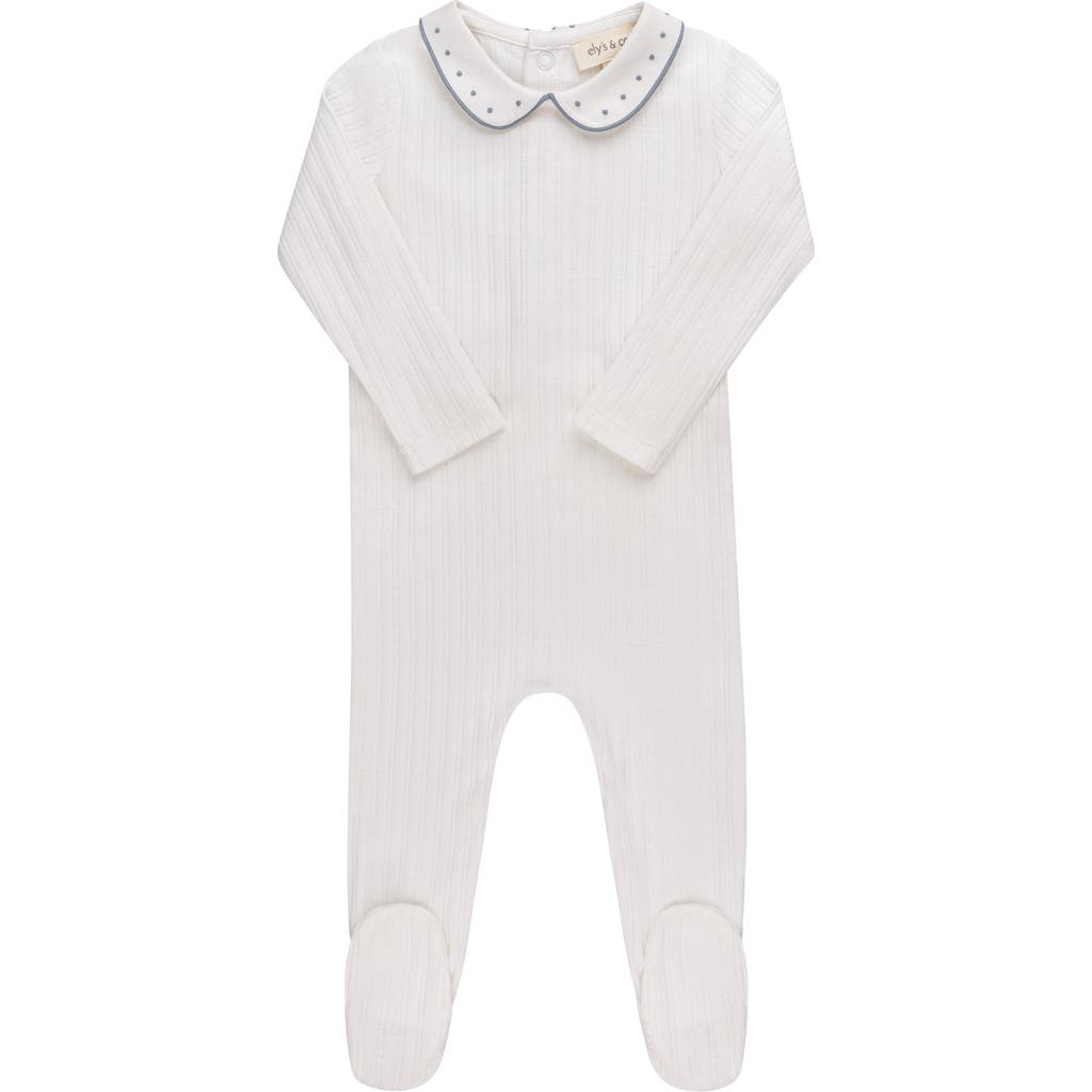 Ely's & Co. Looms Wave Collection In Ivory Pin Dot