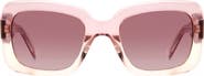 Kate Spade bellamys 52mm gradient rectangular sunglasses