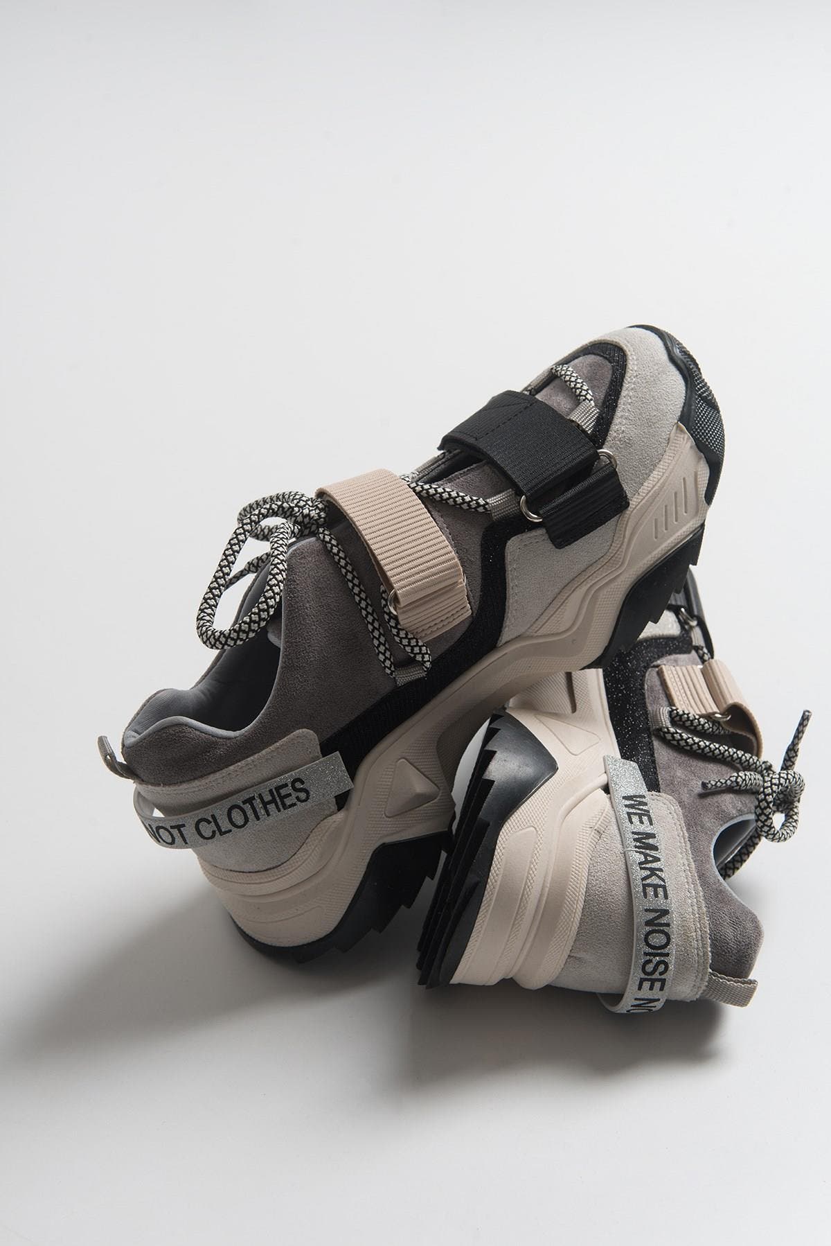 Prologue Shoes Lulen Velcro Sport Sneakers, Alternate, color, Black Faux Leather