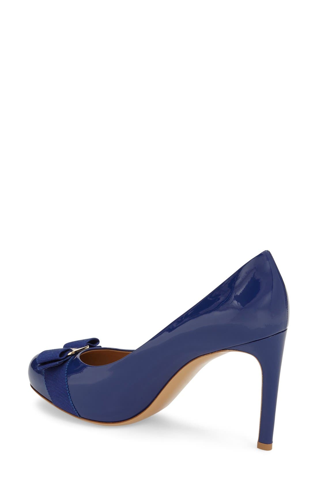 FERRAGAMO Salvatore Ferragamo Pimpa Rounded Toe Bow Pump, Alternate, color, 