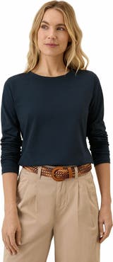 Pact Luxe Stretch Jersey Slim Long Sleeve Tee