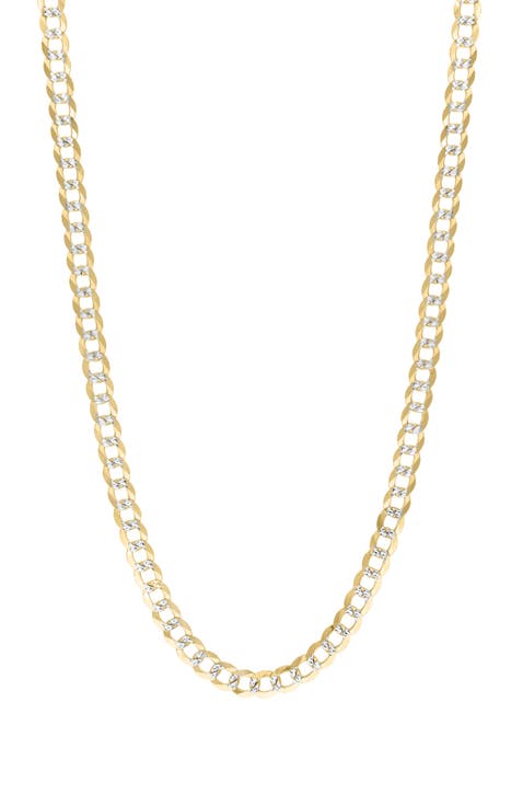 14K Yellow Gold Golden Horizon Link Necklace