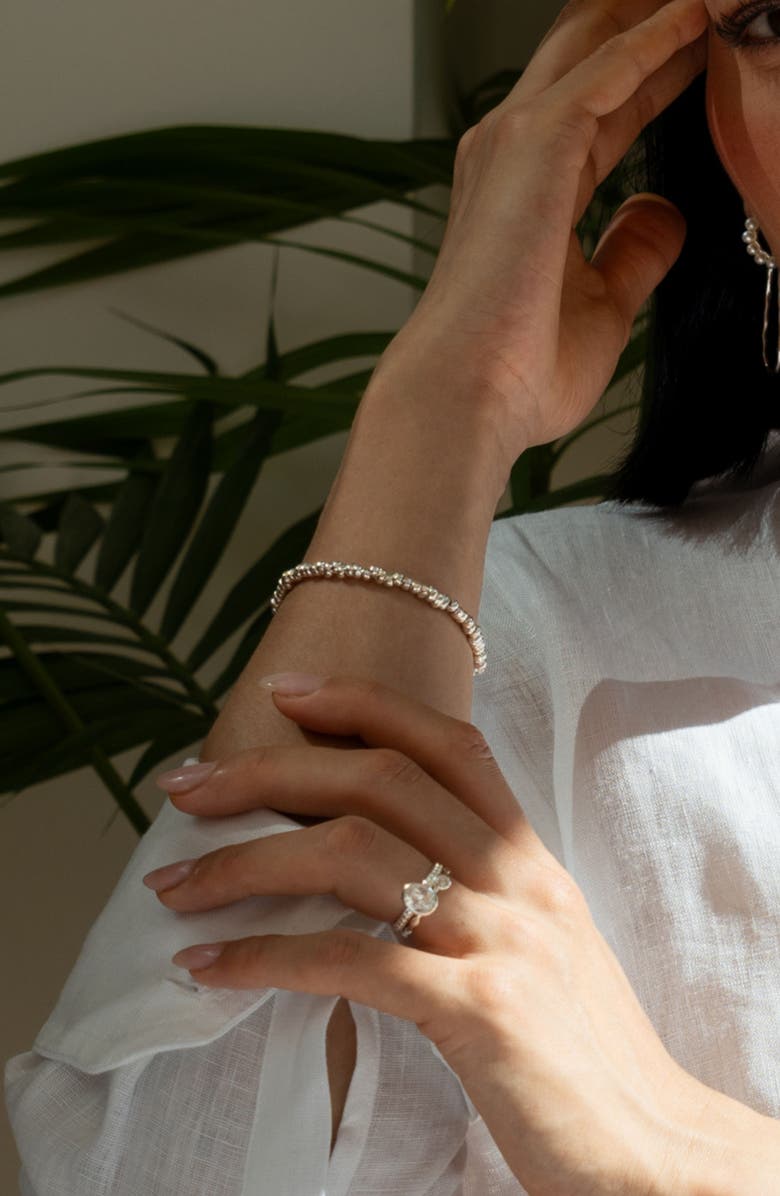 Dower & Hall Nomad Nuggets Bracelet, Alternate, color, Sterling Silver